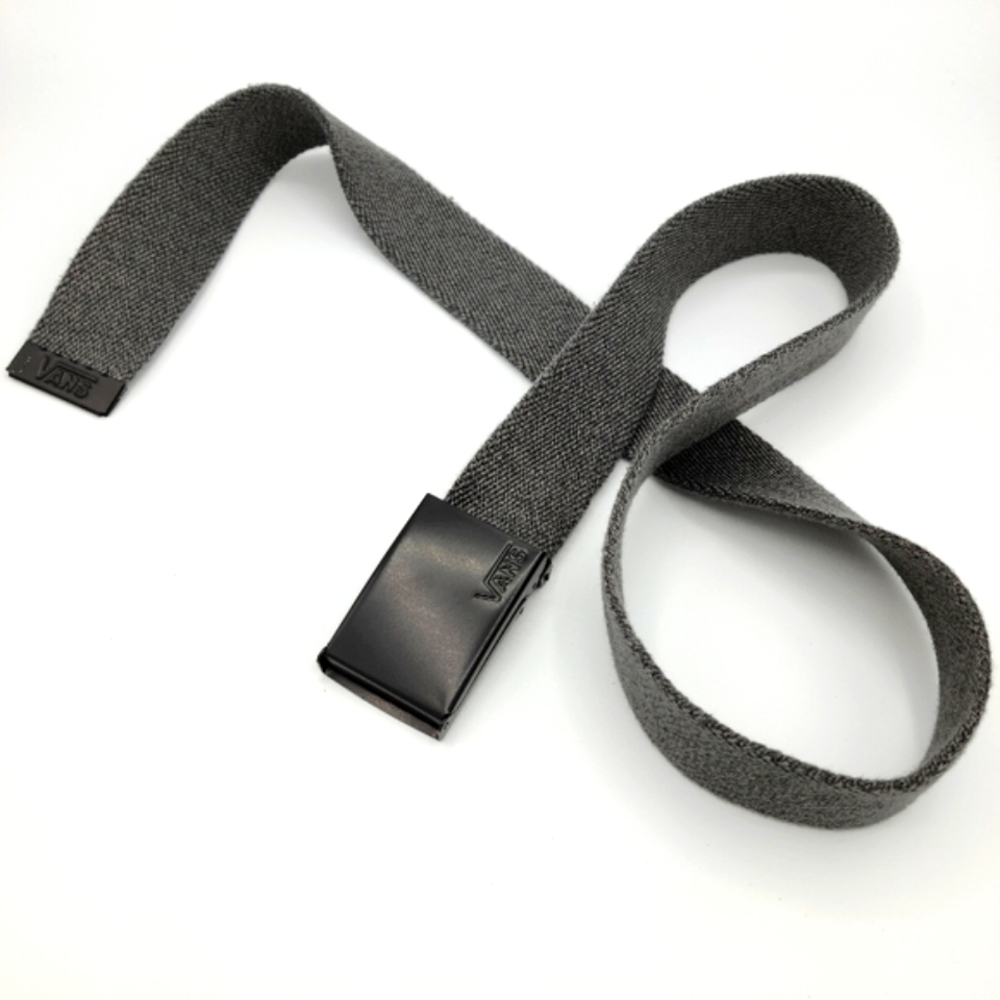 VANS Web Belt Black / OS / Grey / Black